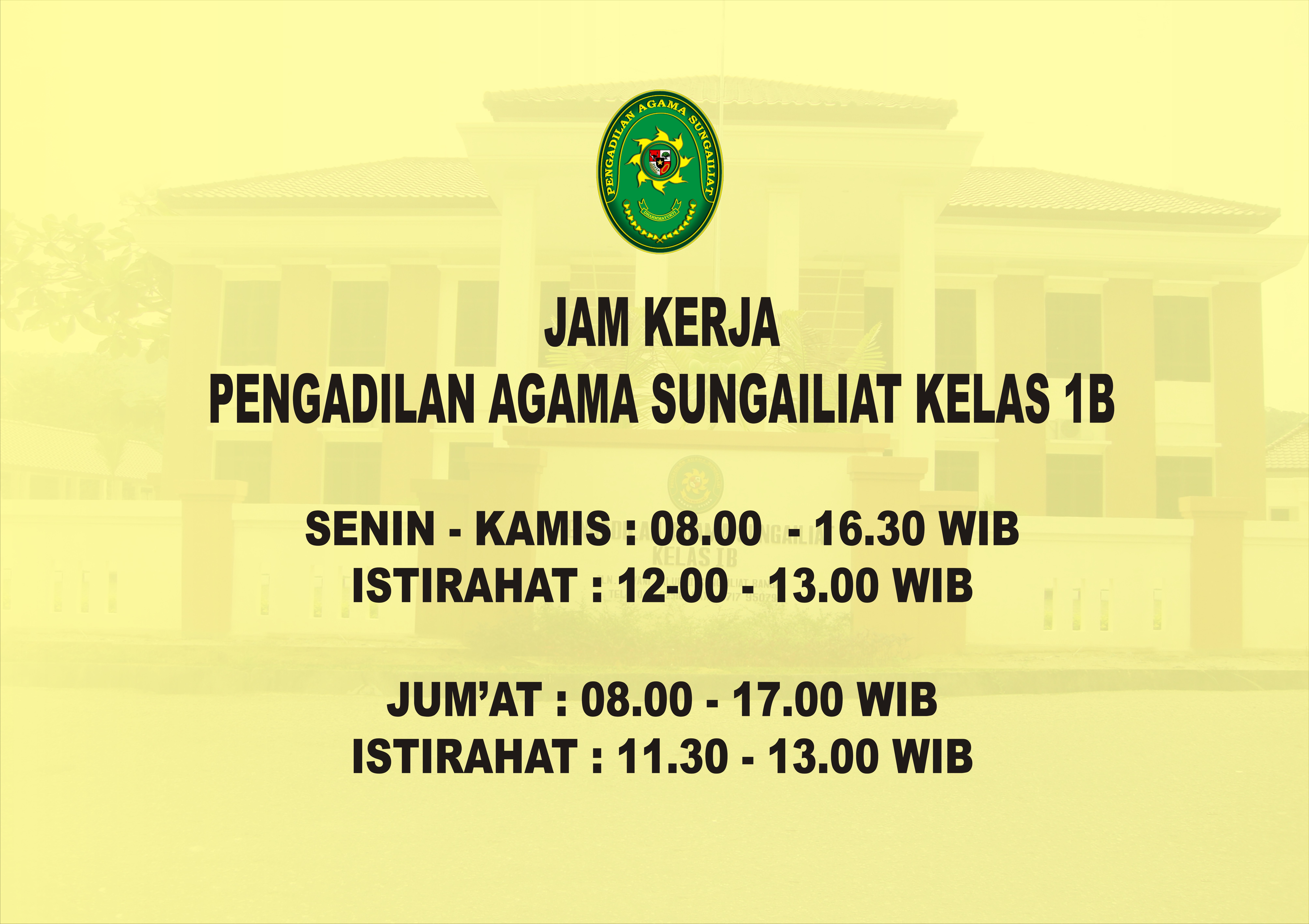 Jam Kerja